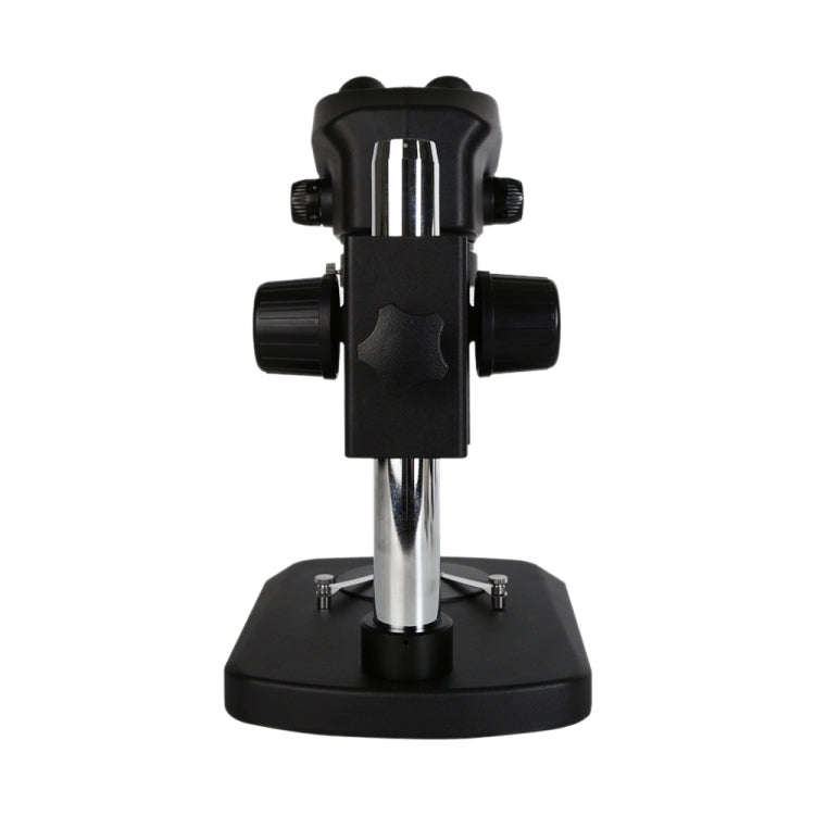 0.7X-50X Stereo Microscope Binocular Microscope With Light(Black)