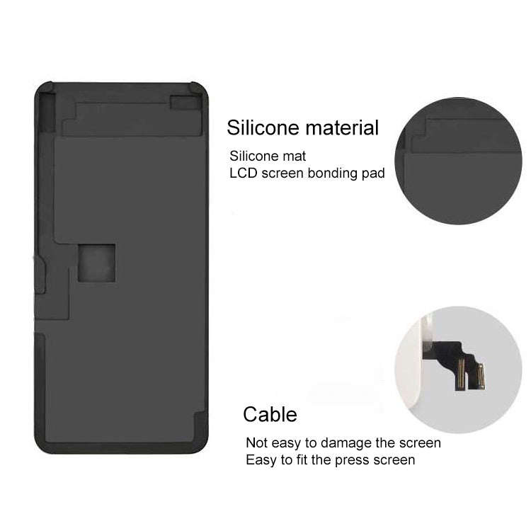 XHZC LCD Screen No Overturning Flex Cable Fit Mat Glue Removal Mould for iPhone 11 Pro