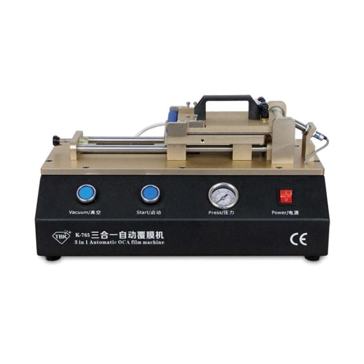 TBK-765 3 in1 Automatic OCA Laminating Machine LCD Touch Screen Air Compressor Machine Built-in V...