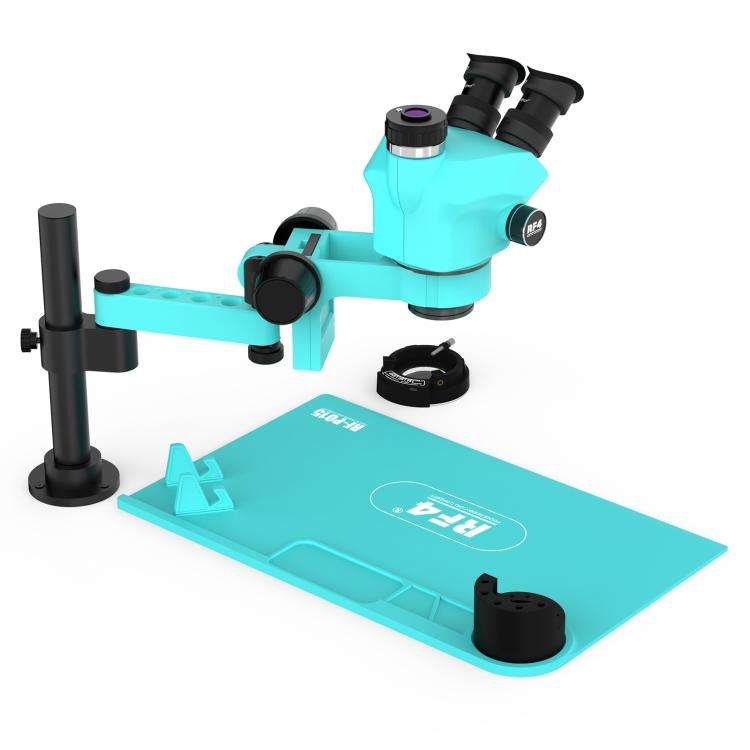 RF4 RF7050PRO-FO19 360 Degree Adjustable Universal Telescopic Rotating Lifting Microscope with Si...