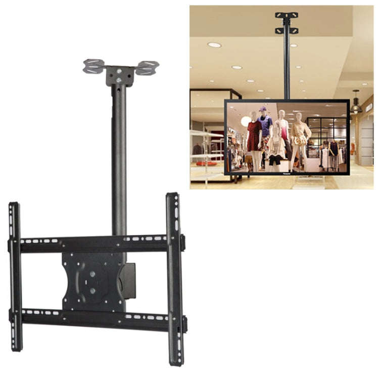 32-65 inch Universal Height & Angle Adjustable Single Screen TV Wall-mounted Ceiling Dual-use Bra...