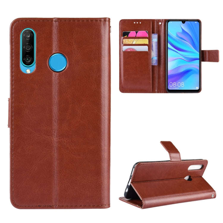 Retro Crazy Horse Texture Horizontal Flip Leather Case for Huawei Honor 10i / 20i , with Holder &...