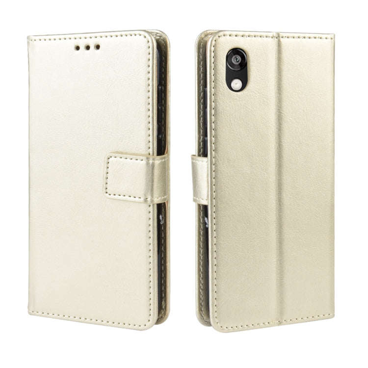 Retro Crazy Horse Texture Horizontal Flip Leather Case for Huawei Honor 8S, with Holder & Card Sl...