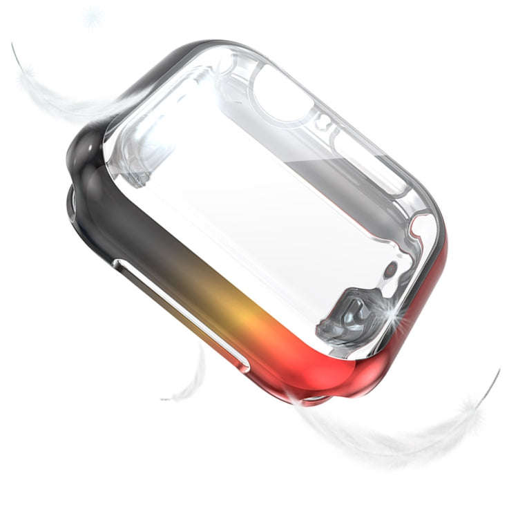 For Apple Watch Series 4/5/6 & Watch SE 1/2/3 40mm Gradient All-inclusive TPU Protective Case(A)