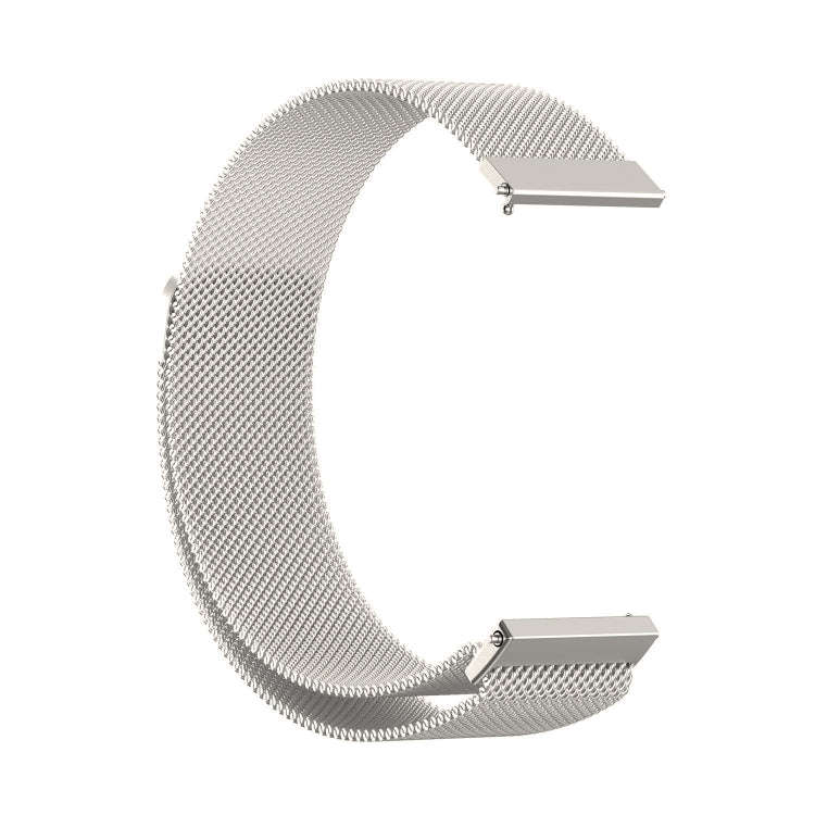 18mm Milan Stainless Steel Mesh Watch Band(Starlight)