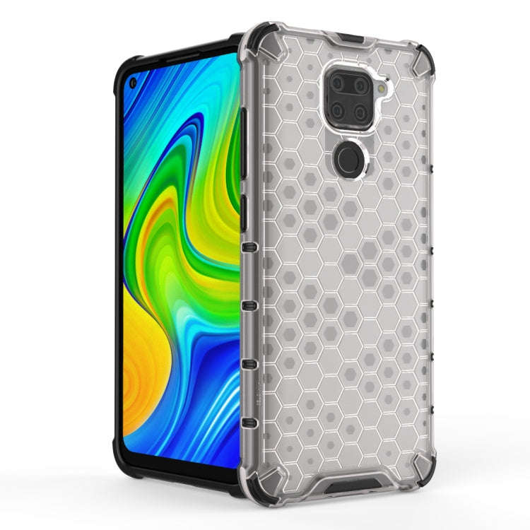 For Xiaomi Redmi 10X 4G  Shockproof Honeycomb PC + TPU Case(Blue)