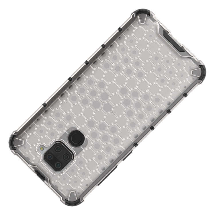 For Xiaomi Redmi 10X 4G  Shockproof Honeycomb PC + TPU Case(Blue)