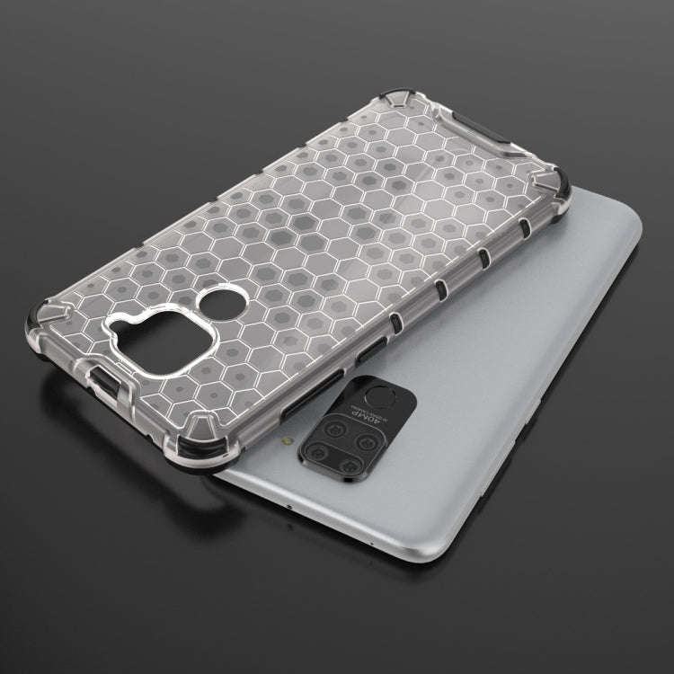 For Xiaomi Redmi 10X 4G  Shockproof Honeycomb PC + TPU Case(Blue)