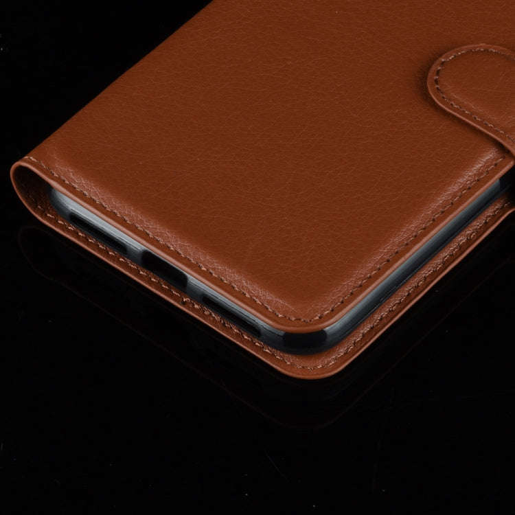 For LG K61 Litchi Texture Horizontal Flip Protective Case with Holder & Card Slots & Wallet(Pink)