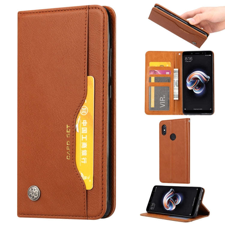 Knead Skin Texture Horizontal Flip Leather Case for HUAWEI Nova3i / P Smart+, with Photo Frame & ...