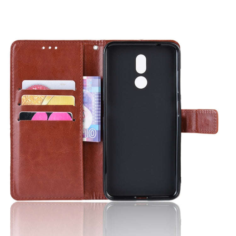 Retro Crazy Horse Texture Horizontal Flip Leather Case for Nokia 3.2, with Holder & Card Slots & ...