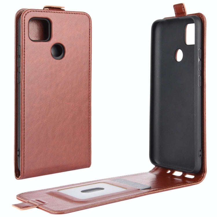 For Xiaomi Redmi 9C R64 Texture Single Vertical Flip Leather Protective Case with Card Slots & Ph...