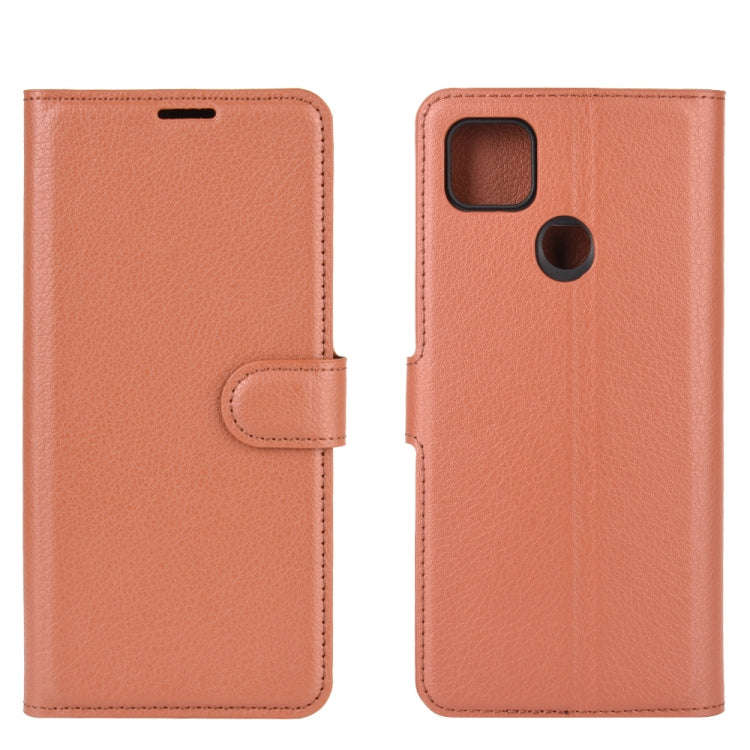 For Xiaomi Redmi 9C Litchi Texture Horizontal Flip Protective Case with Holder & Card Slots & Wal...