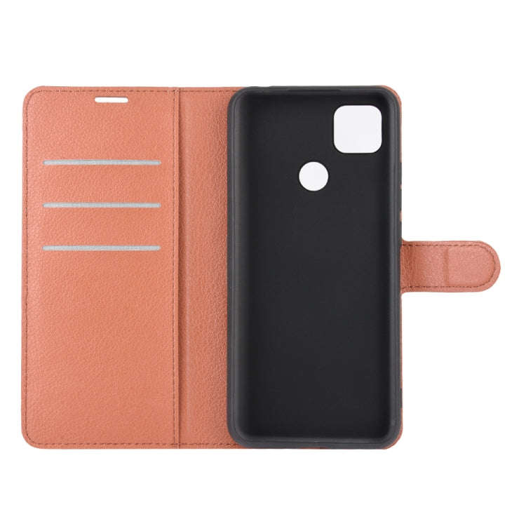 For Xiaomi Redmi 9C Litchi Texture Horizontal Flip Protective Case with Holder & Card Slots & Wal...