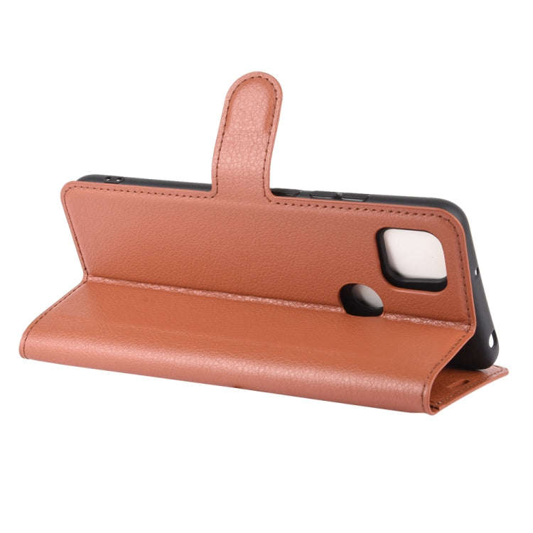 For Xiaomi Redmi 9C Litchi Texture Horizontal Flip Protective Case with Holder & Card Slots & Wal...