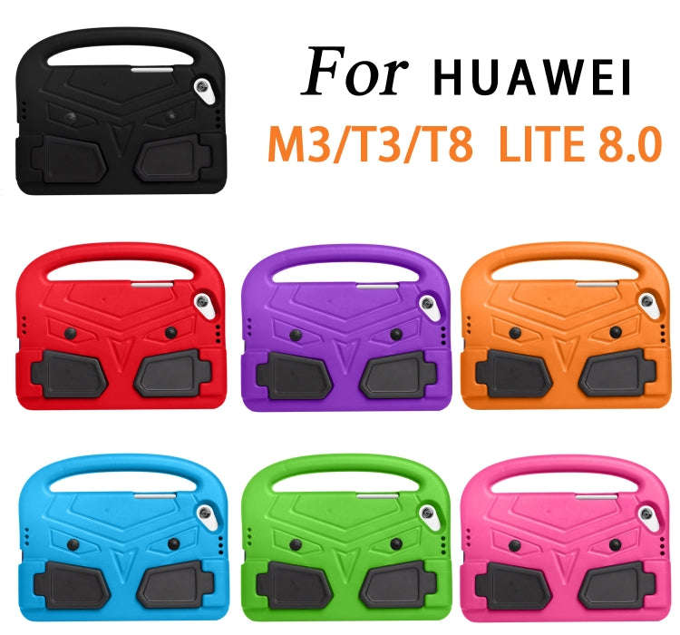 For Huawei MatePad T8 8.0(2020) Sparrow Style EVA Material Children Shockproof Casing Shell(Orange)