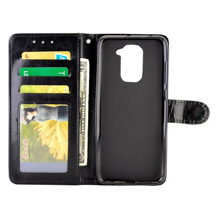 For Xiaomi Redmi 10X(4G)/Redmi Note9 Crazy Horse Texture Leather Horizontal Flip Protective Case ...