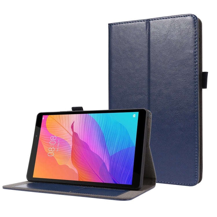 For Huawei MatePad T8 8.0 2-Folding Business Horizontal Flip PU Leather Case with Card Slots & Ho...