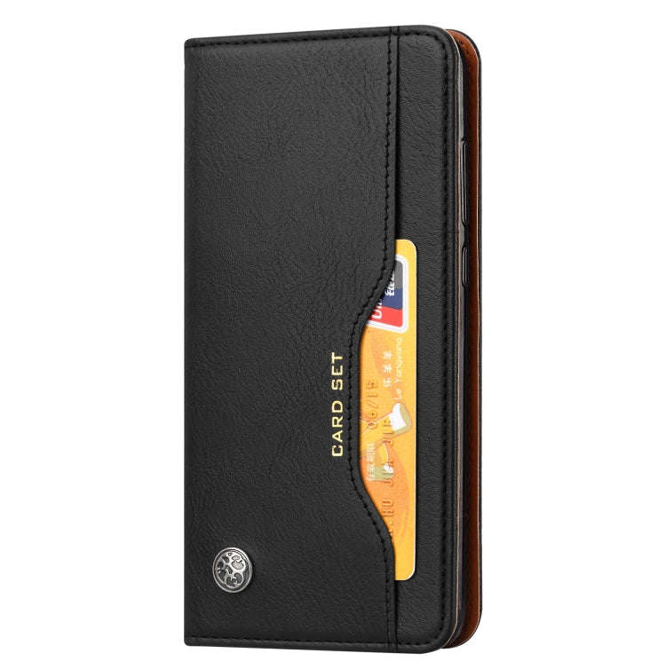 Knead Skin Texture Horizontal Flip Leather Case for Huawei P20, with Photo Frame & Holder & Card ...