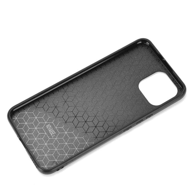 For Huawei nova 8 SE Shockproof Sewing Cow Pattern Skin PC + PU + TPU Case(Orange)