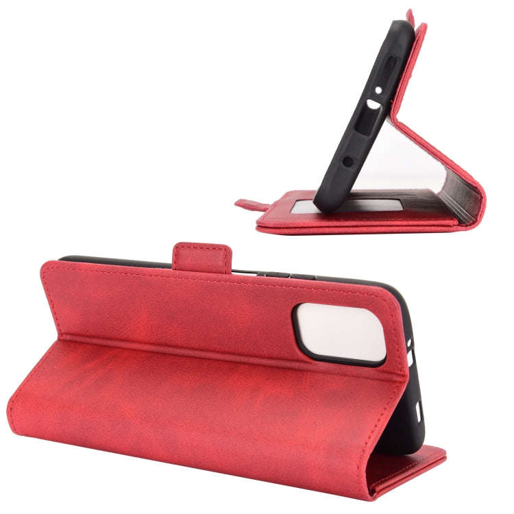 For Xiaomi Redmi Note 9 4G Dual-side Magnetic Buckle Horizontal Flip Leather Case with Holder & C...