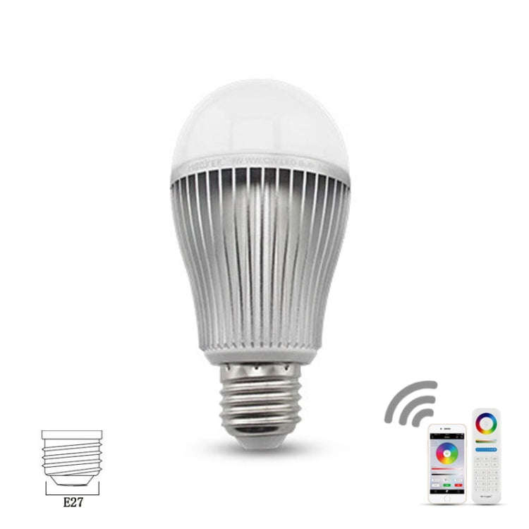 FUT019 9W Dual White LED Bulb 2.4GHZ RF Controllable Wifi Enabled CCT Adjustable Brightness Dimmi...