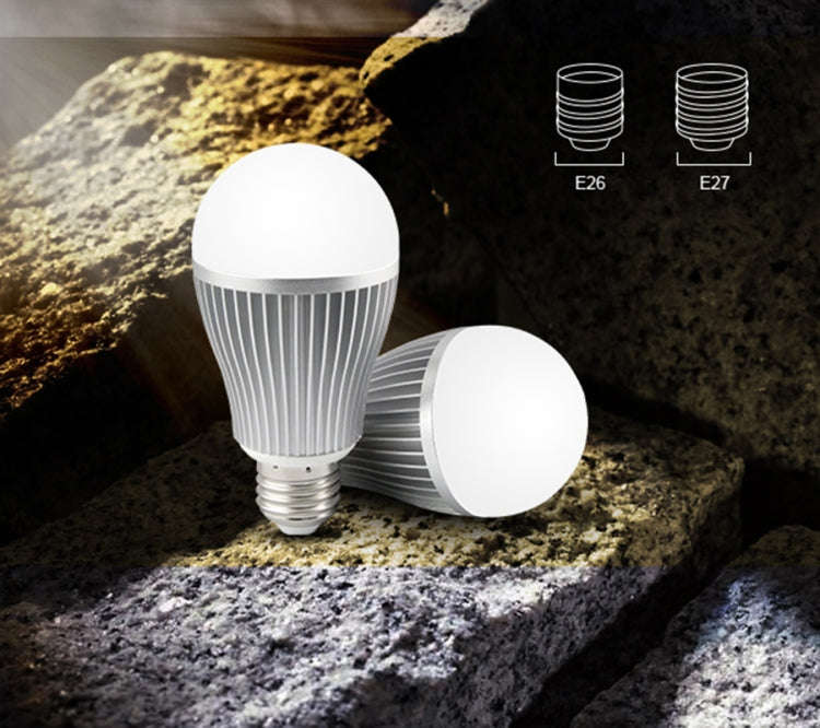 FUT019 9W Dual White LED Bulb 2.4GHZ RF Controllable Wifi Enabled CCT Adjustable Brightness Dimmi...