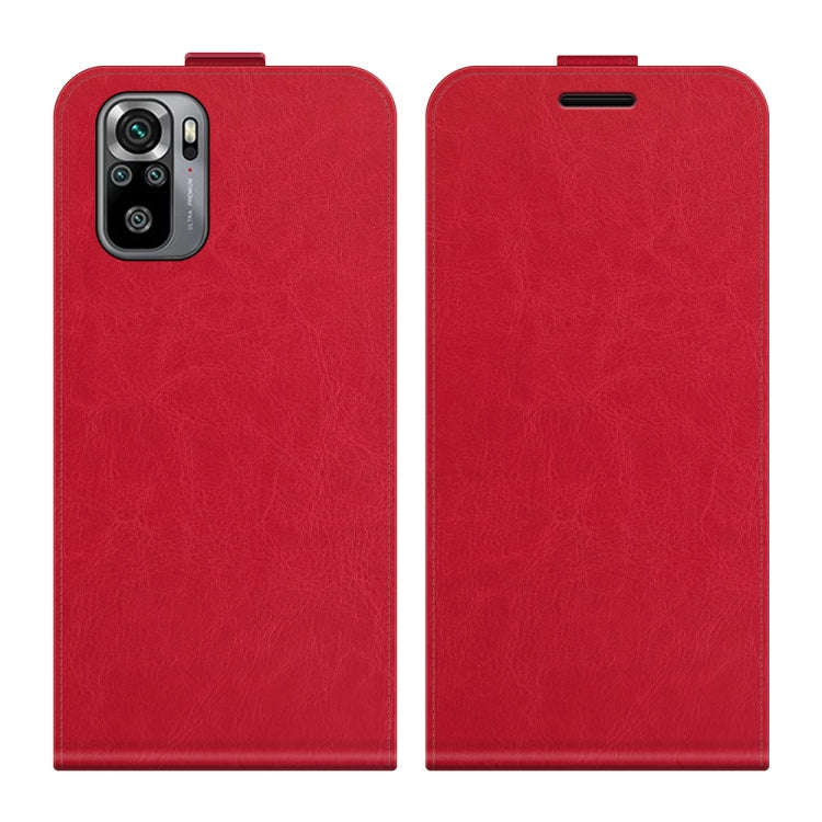 For Xiaomi Redmi Note 10S R64 Texture Single Vertical Flip Leather Protective Case with Card Slot...