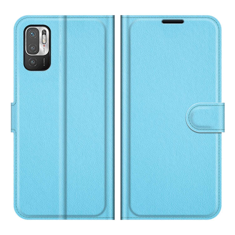 For Xiaomi Redmi Note 10 5G Litchi Texture Horizontal Flip Protective Case with Holder & Card Slo...