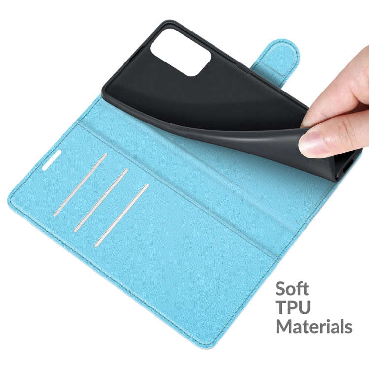 For Xiaomi Redmi Note 10 5G Litchi Texture Horizontal Flip Protective Case with Holder & Card Slo...
