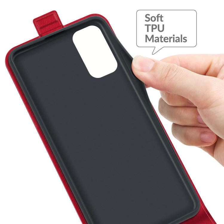 For Xiaomi Redmi Note 10 5G R64 Texture Single Vertical Flip Leather Protective Case with Card Sl...