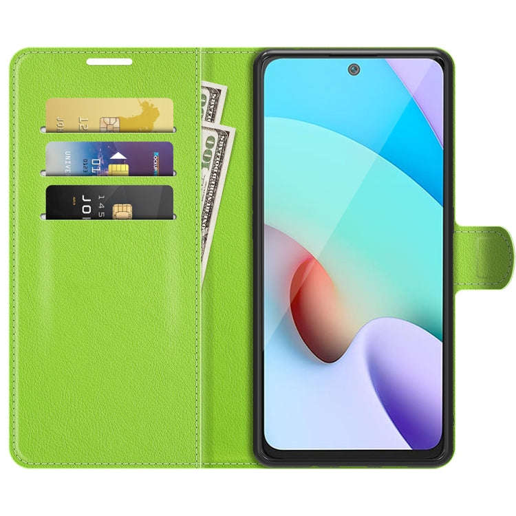For Xiaomi Redmi 10 Litchi Texture Horizontal Flip Protective Case with Holder & Card Slots & Wal...