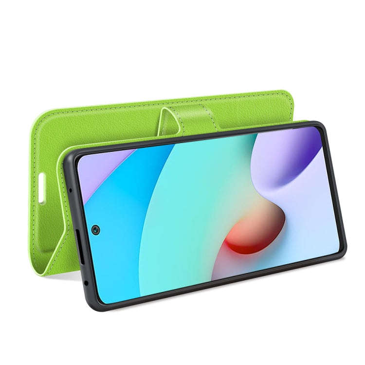 For Xiaomi Redmi 10 Litchi Texture Horizontal Flip Protective Case with Holder & Card Slots & Wal...