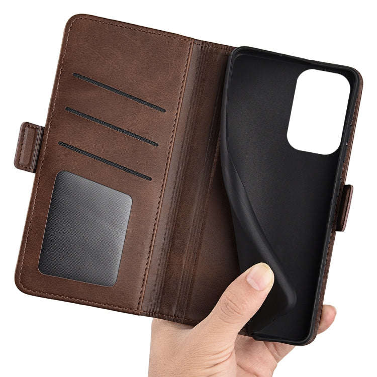 For Xiaomi Redmi Note 11 Pro / Note 11 Pro+ Dual-side Magnetic Buckle Horizontal Flip Leather Cas...