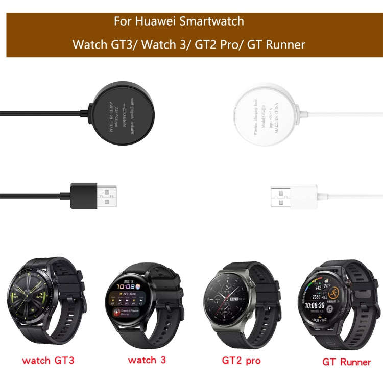 For Huawei Watch GT Runner Magnet Integrated Charging Base(White)
