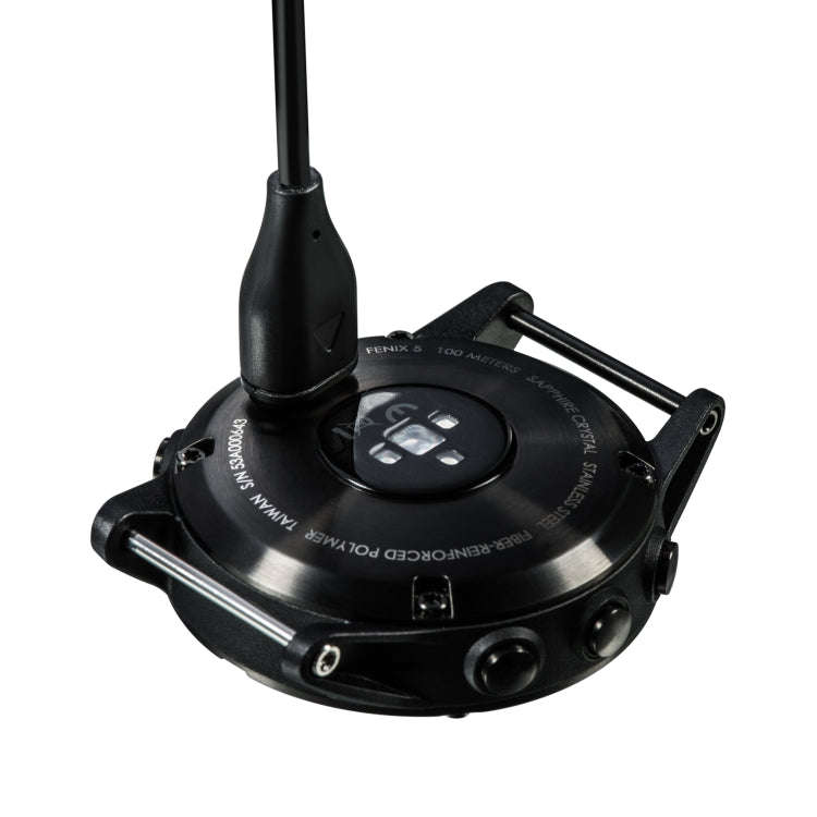 For Garmin Venu 2 Plus Charger with Data Transmission Function(Black)