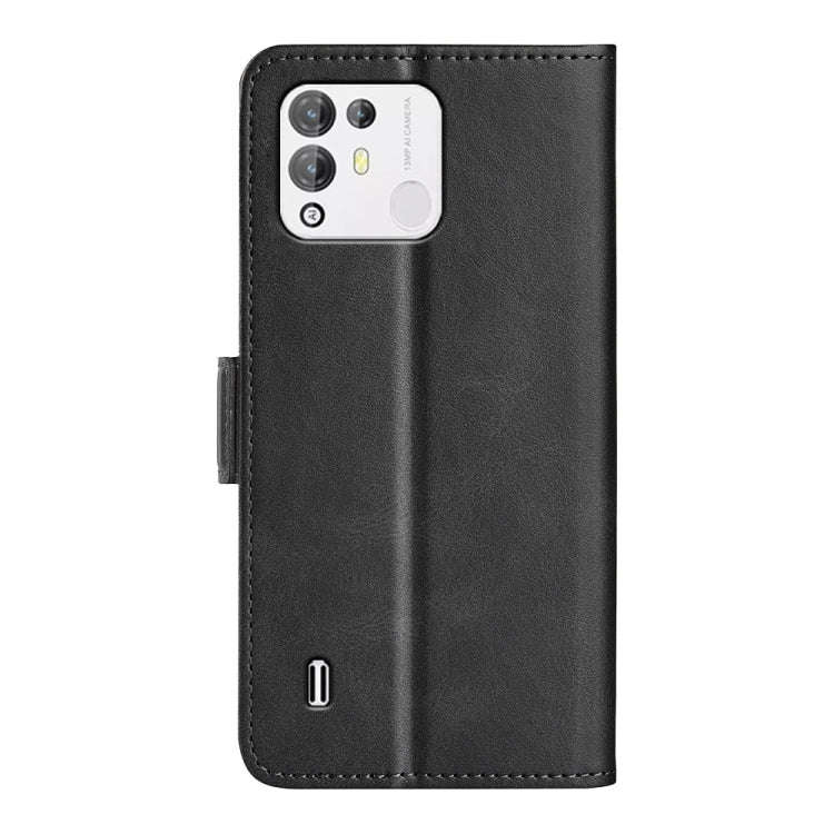 For Blackview A55 Pro Dual-side Magnetic Buckle Leather Phone Case(Black)