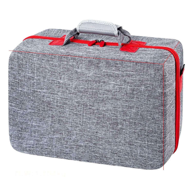 JD-371556 Console Accessory Bag Storage Bag for Sony PS5(Gray)