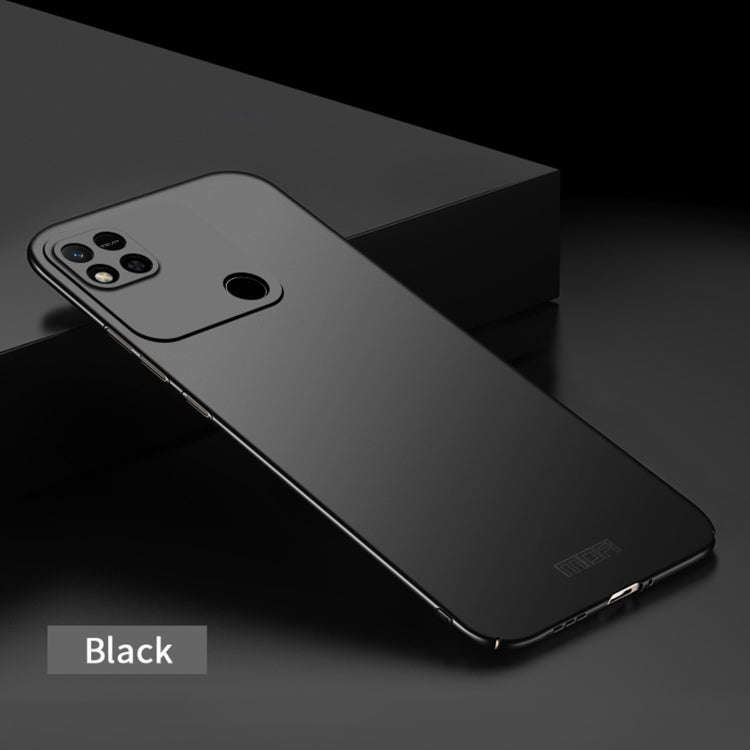 For Xiaomi Redmi 10A MOFI Frosted PC Ultra-thin Hard Case(Black)