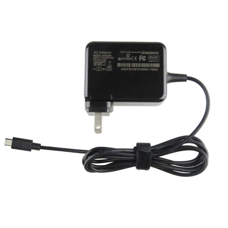 13W 5.2V 2.5A Android Port Power Adapter For Microsoft Surface3 1624 1645, UK Plug