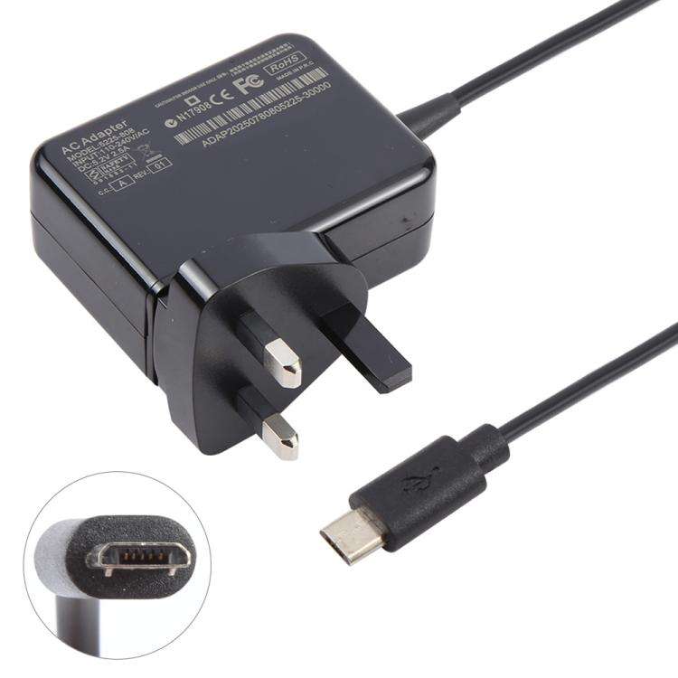13W 5.2V 2.5A Android Port Power Adapter For Microsoft Surface3 1624 1645, AU Plug