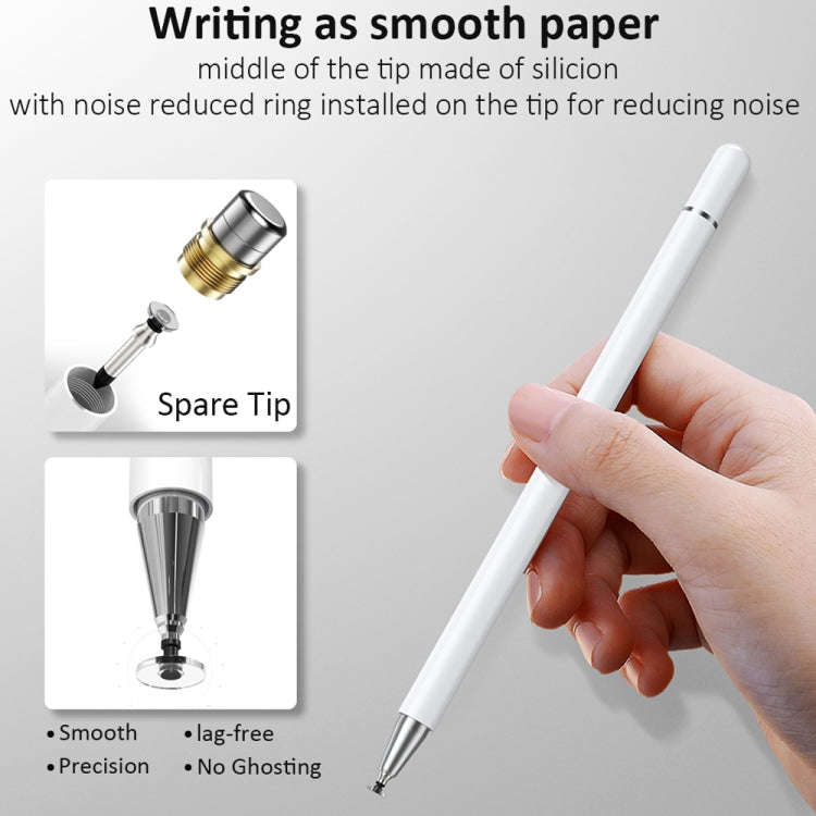 AT-28 Macarone Color Passive Capacitive Pen Mobile Phone Touch Screen Stylus(Purple)