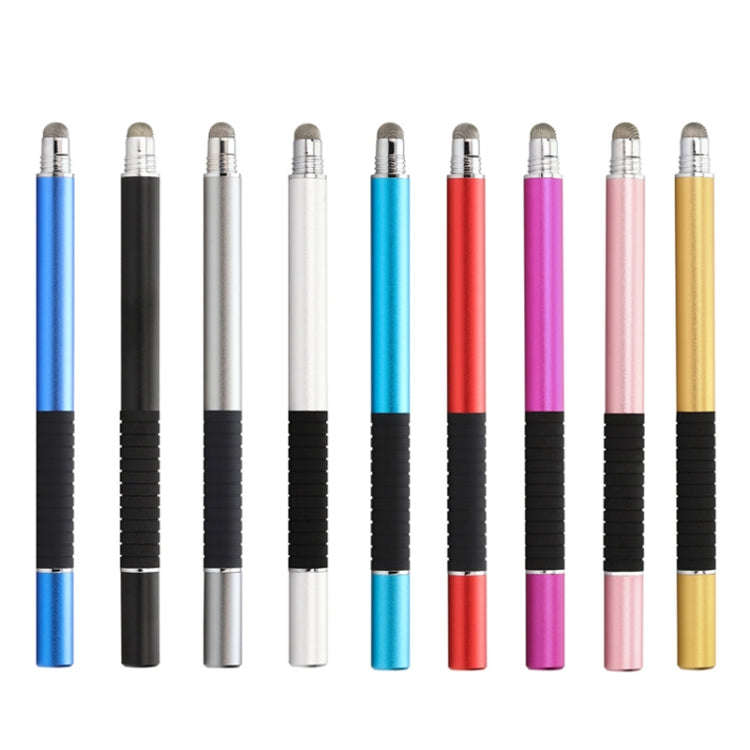 AT-31 Conductive Cloth Head + Precision Sucker Capacitive Pen Head 2-in-1 Handwriting Stylus(Red)