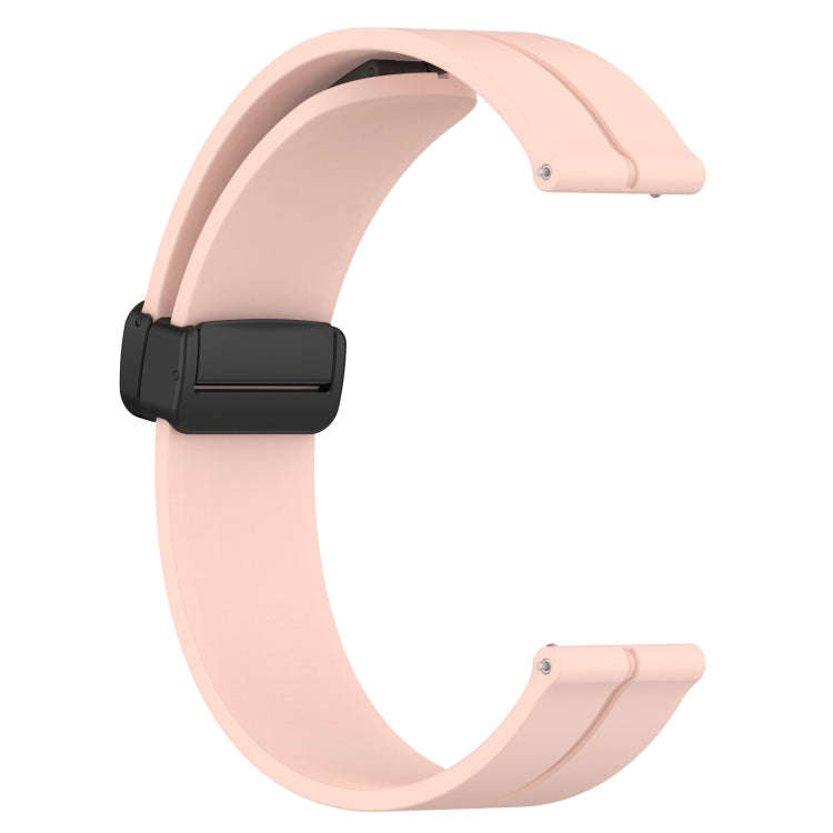 For Huawei GT2 Pro 22mm Solid Color Magnetic Clasp Silicone Watch Band(Pink)