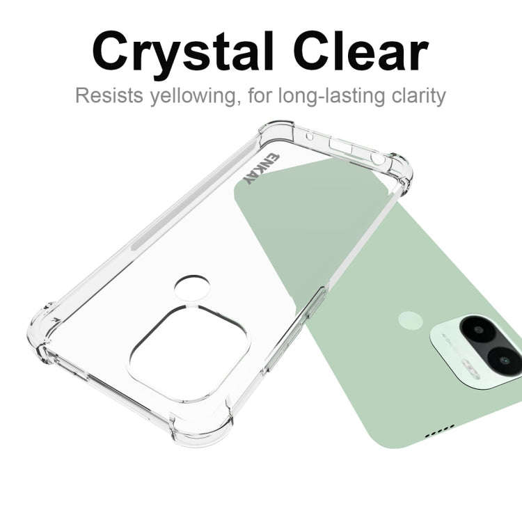 For Xiaomi Redmi A1+ ENKAY Transparent TPU Shockproof Phone Case