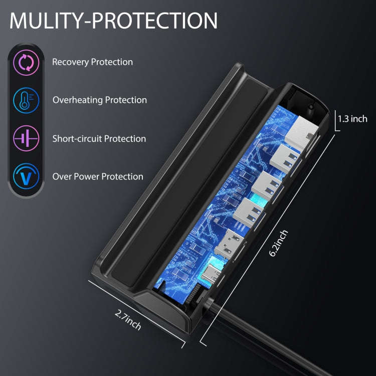 For Steam Deck Expansion Dock Charging Dock Charging Dock HDMI Gigabit Network Port Converter