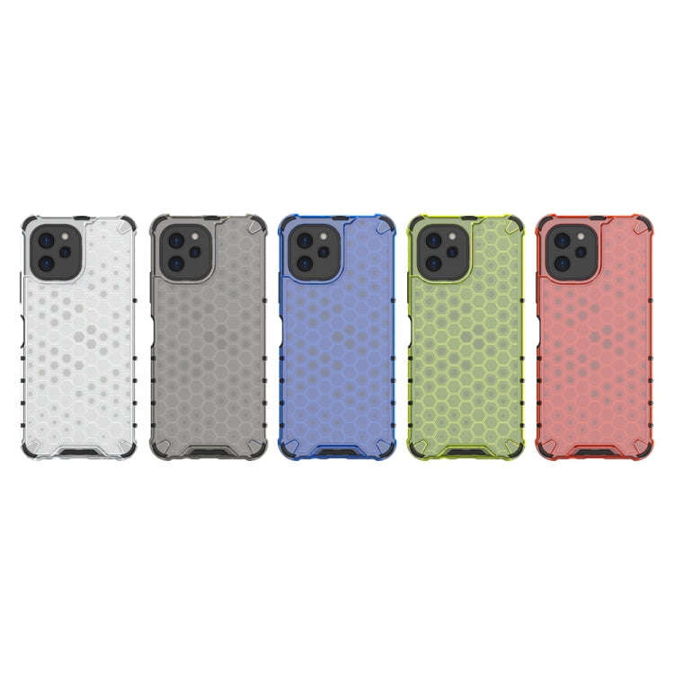 For Huawei Nova Y61 4G Honeycomb Shockproof Phone Case(Red)