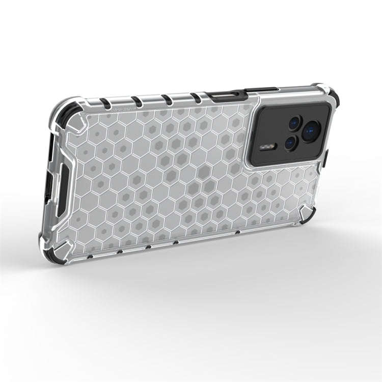For Xiaomi Redmi K60e Shockproof Honeycomb PC + TPU Phone Case(Red)