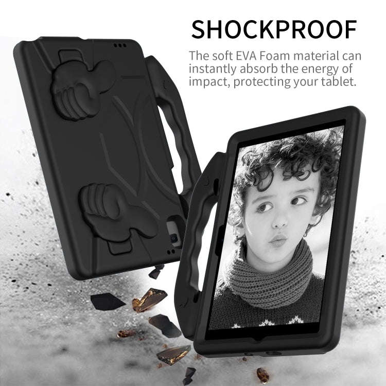 For Xiaomi Redmi Pad 10.6 2022 Thumb Bracket EVA Shockproof Tablet Case(Black)
