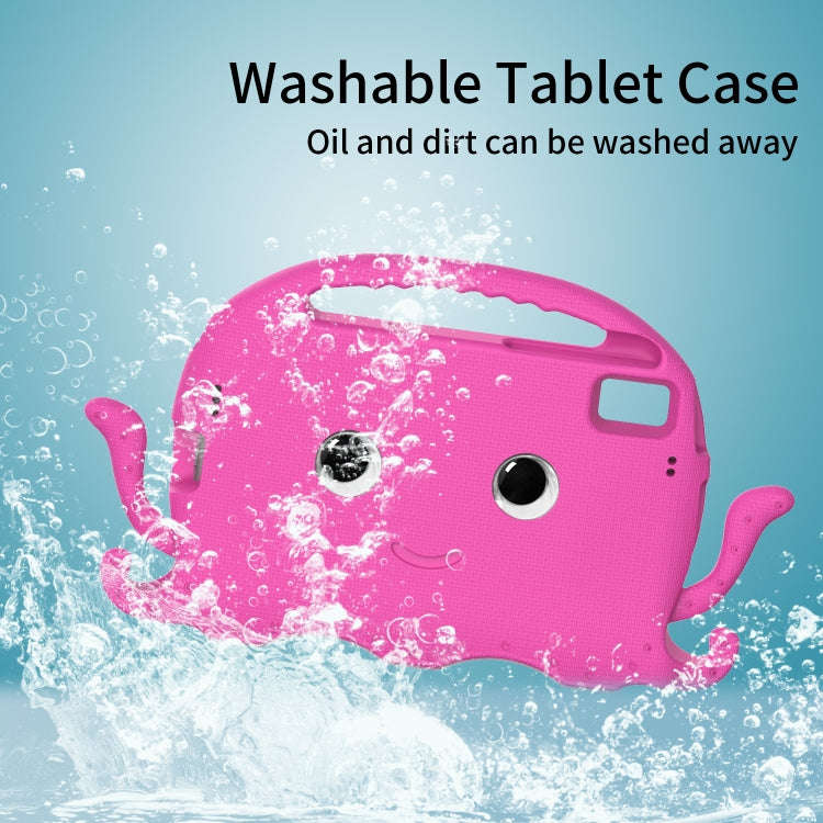 For Huawei MatePad 10.4 Octopus Style EVA PC Tablet Case(Rose Red)